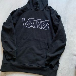 Vans Black Hooded Sweatshirt